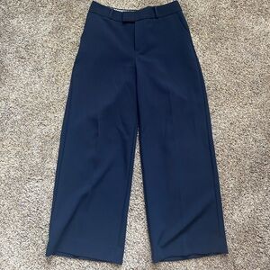 Women’s Wide Leg Navy Blue Pants
